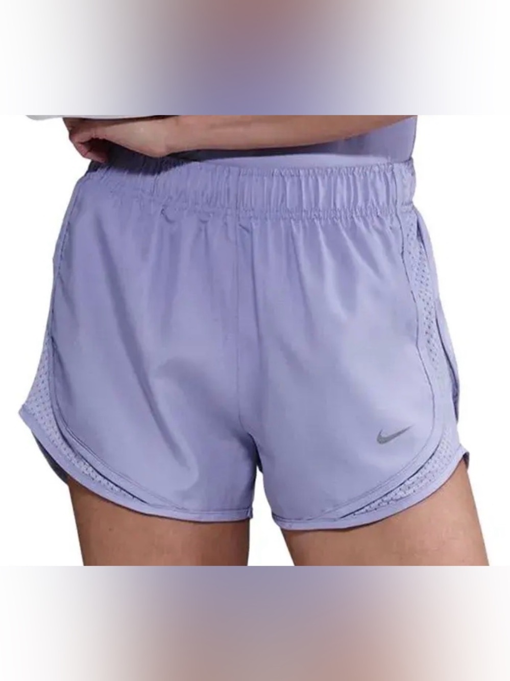 Nike Dri-Fit Tempo Running Shorts ~ Medium ~ Lavender